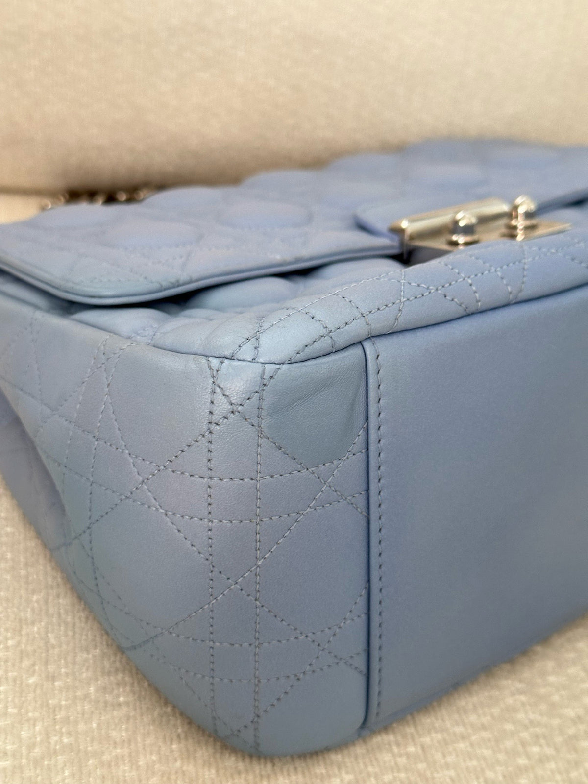 Dior - New Lock - Leather - Blue