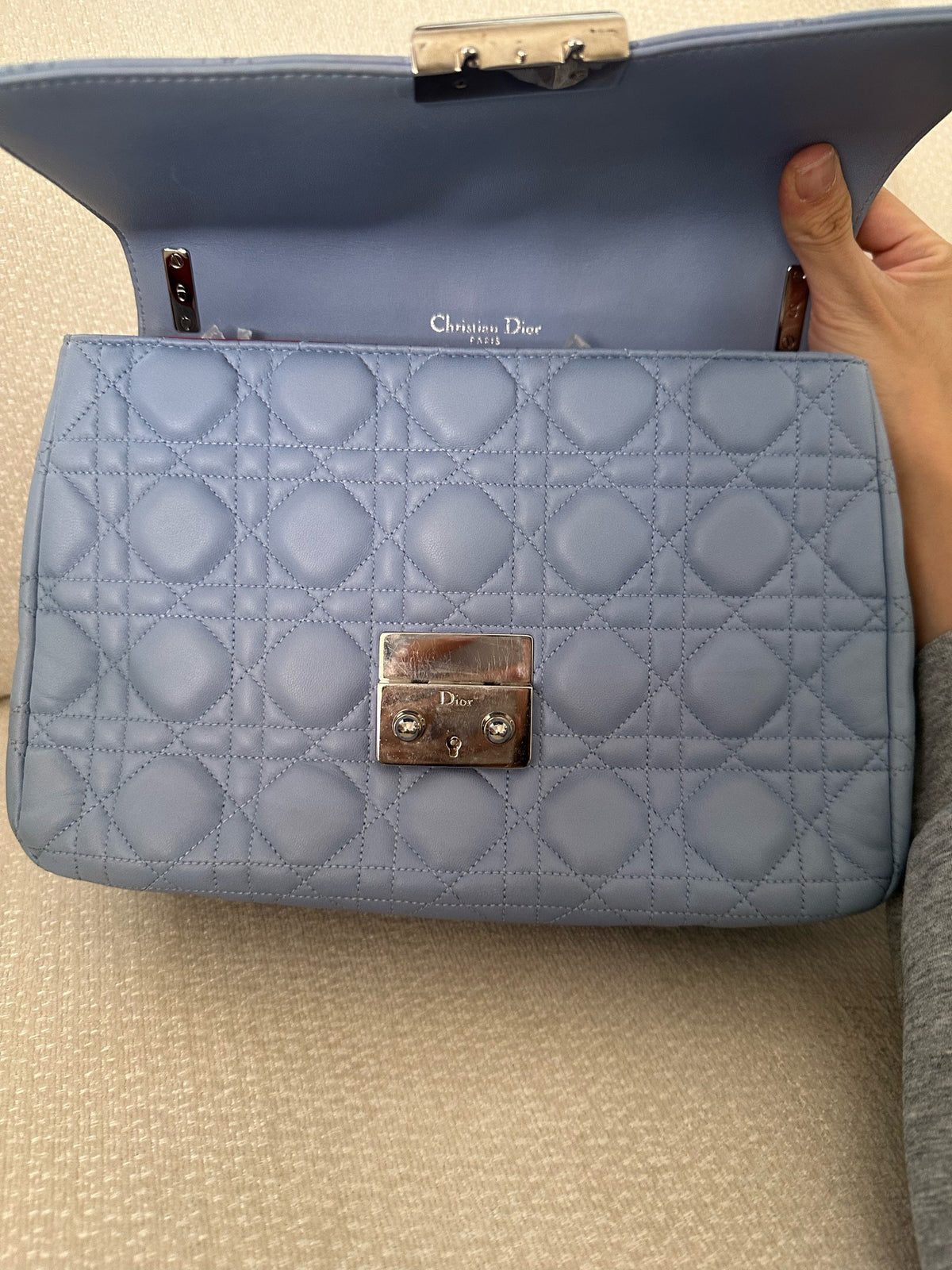 Dior - New Lock - Leather - Blue
