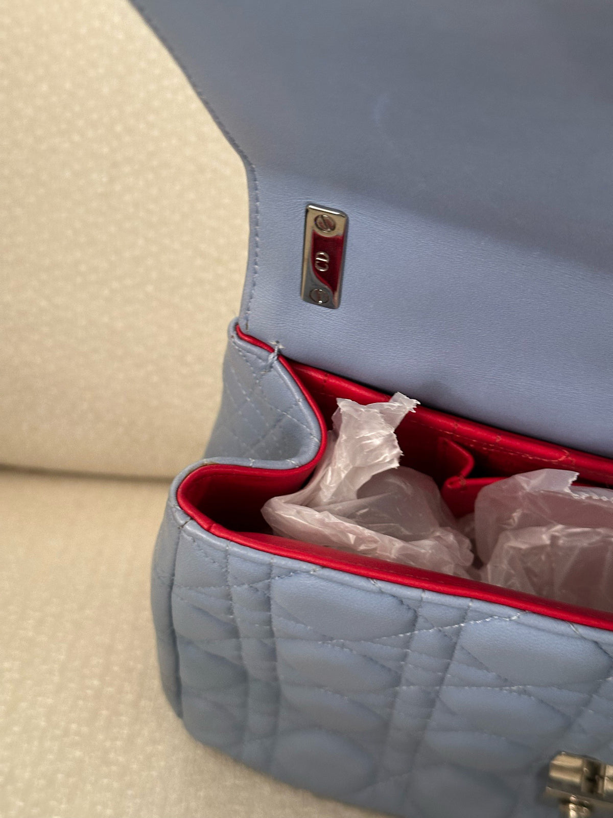 Dior - New Lock - Leather - Blue