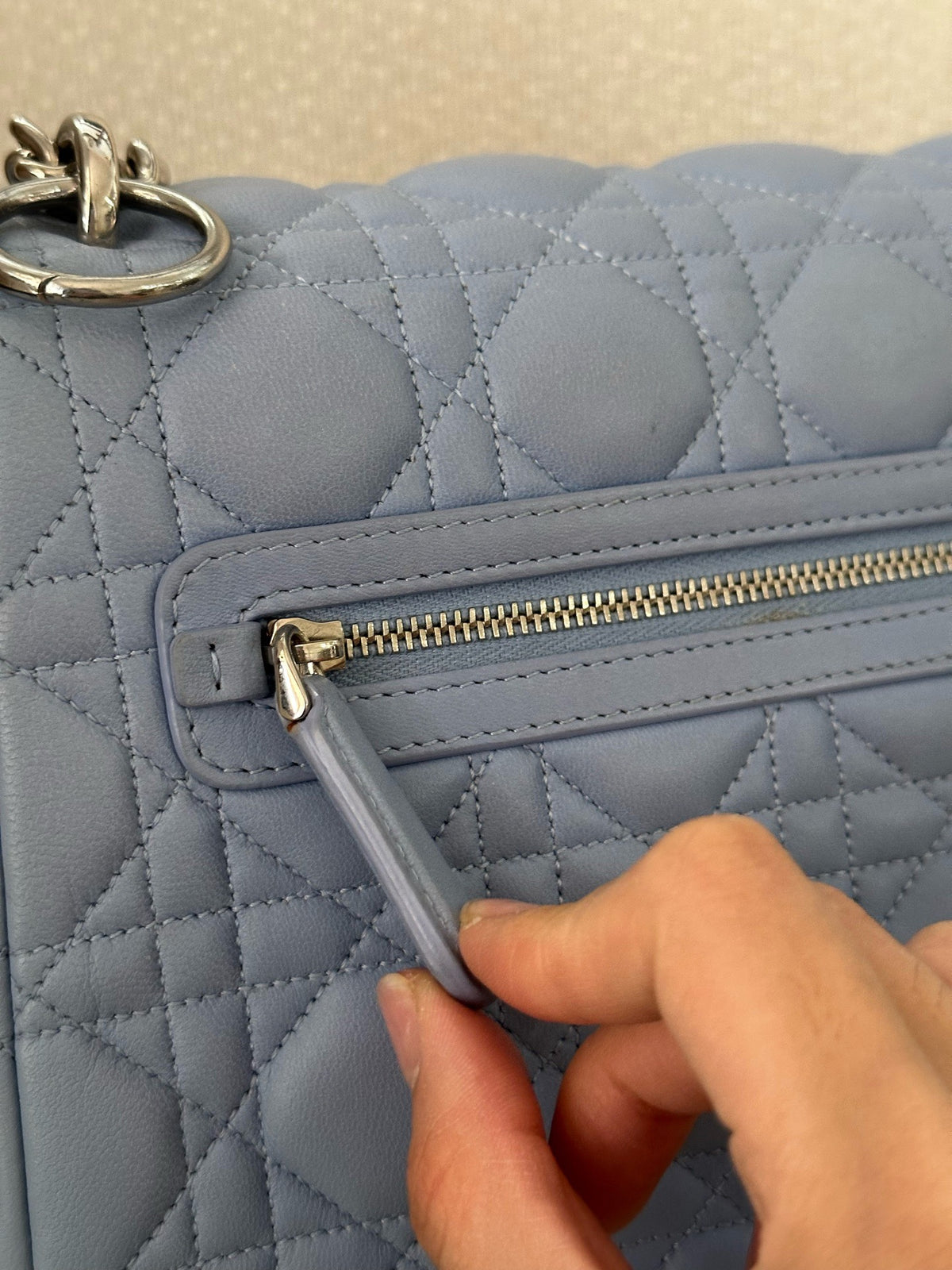 Dior - New Lock - Leather - Blue