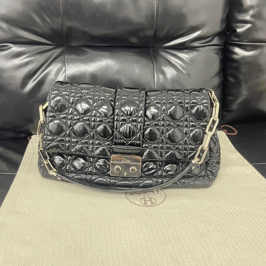 Dior - New Lock - Patent leather - Black