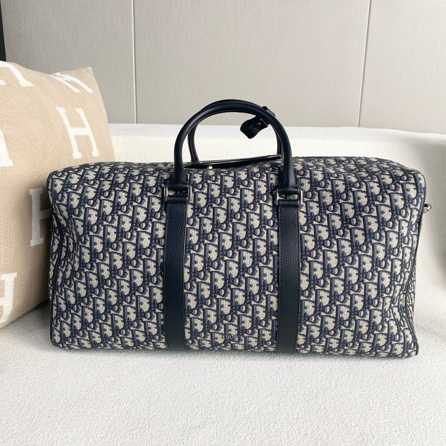 Dior - Oblique 50 Duffle Bag - Cloth - Multicolour - (large)