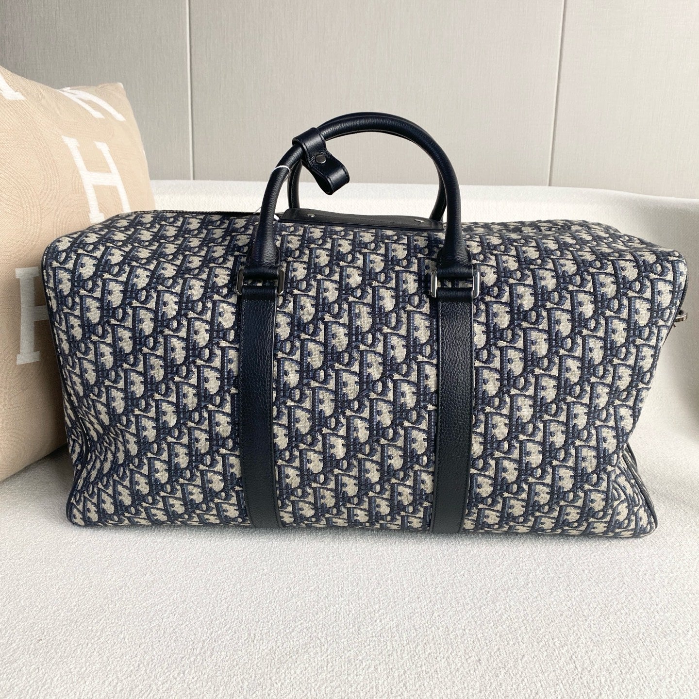 Dior - Oblique 50 Duffle Bag - Cloth - Multicolour - (large)