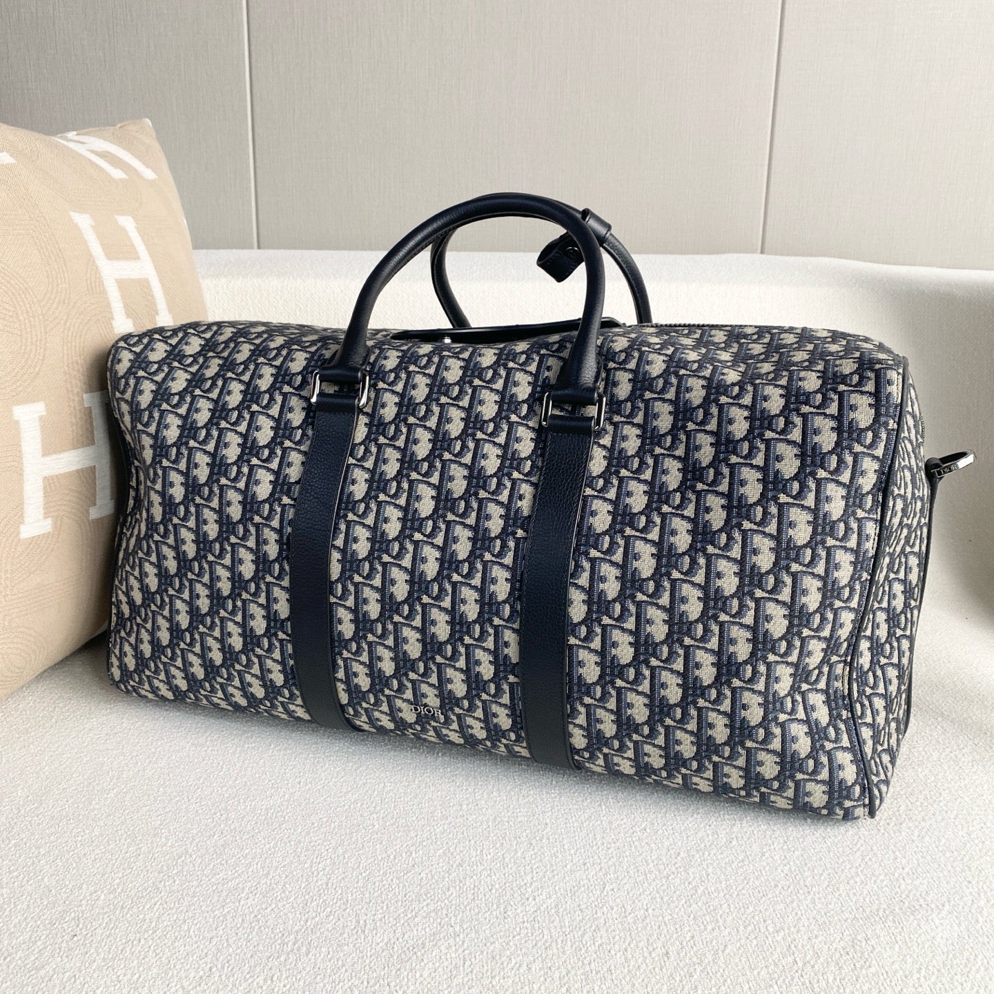 Dior - Oblique 50 Duffle Bag - Cloth - Multicolour - (large)