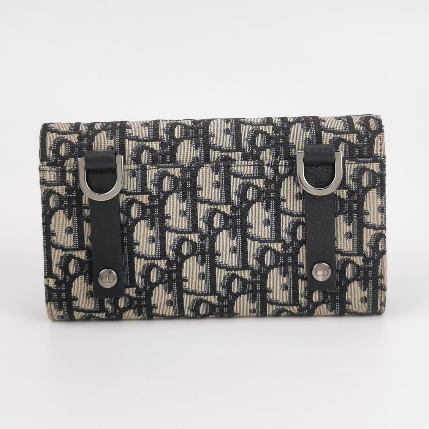 Dior - Oblique - Leather,Cloth - Beige,Black