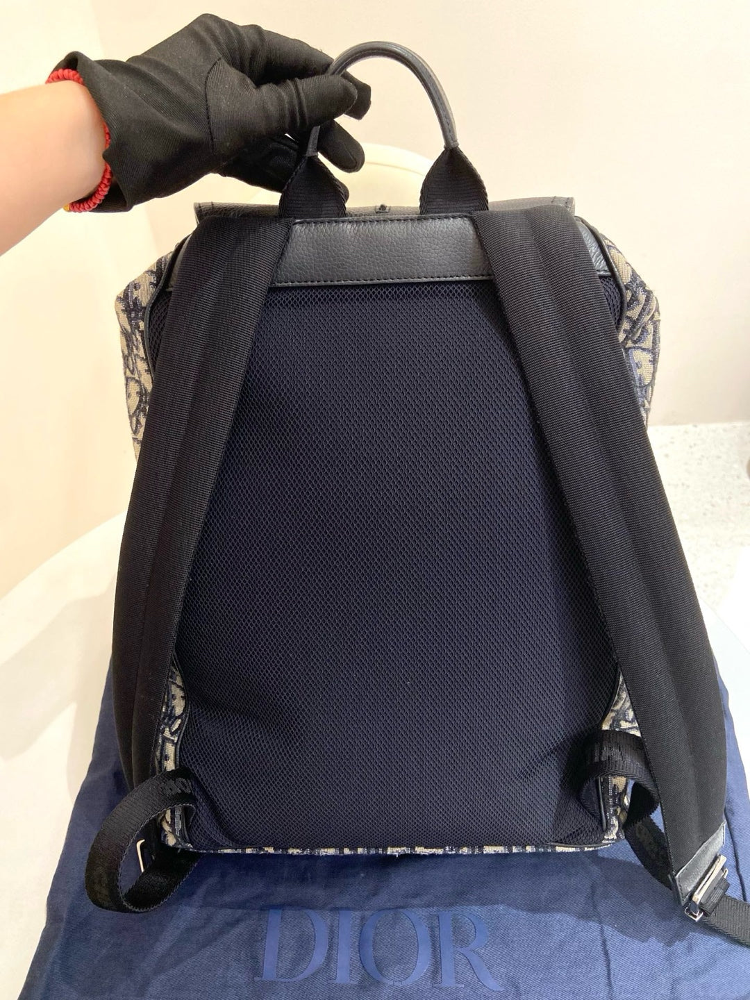 Dior - Oblique Backpack - Leather - Multicolour - (Other)