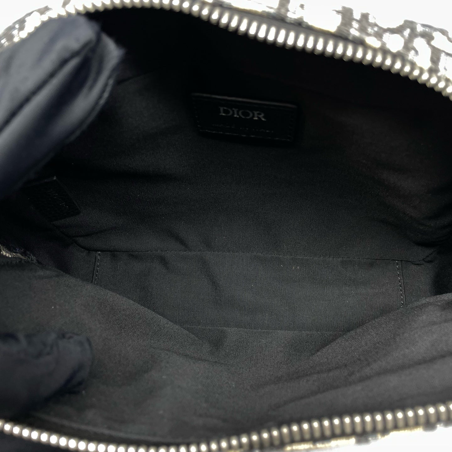 Dior - Oblique Camera Bag - Oblique canvas and leather - Blue - (mini)