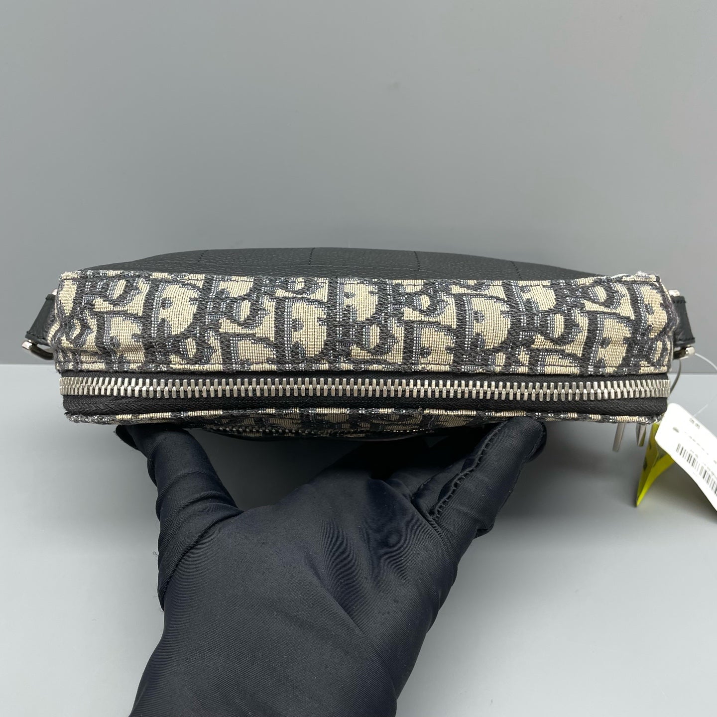 Dior - Oblique Camera Bag - Oblique canvas and leather - Blue - (mini)