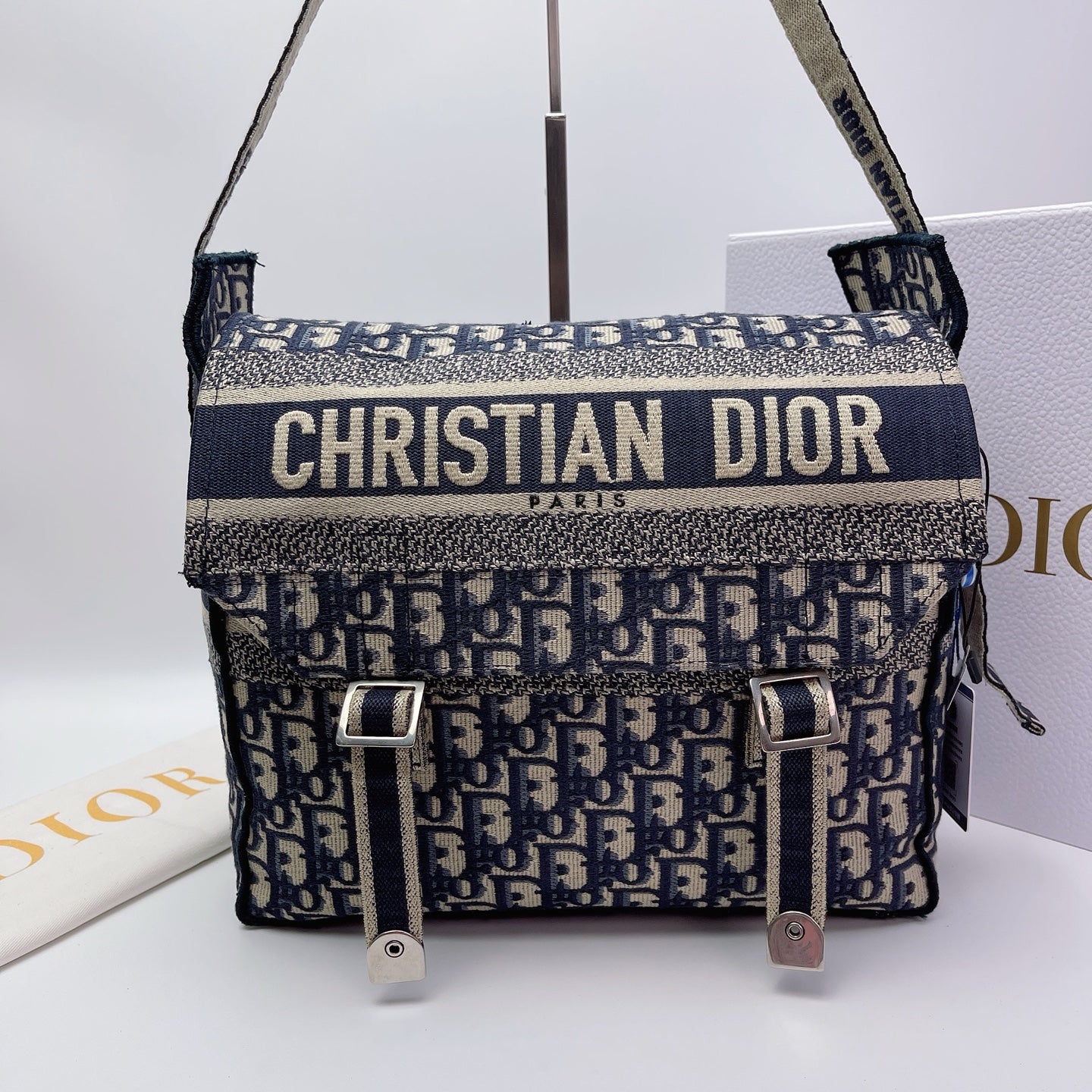 Dior - Oblique - Cloth - Blue - (medium)