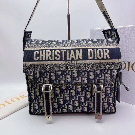 Dior - Oblique - Cloth - Blue - (medium)