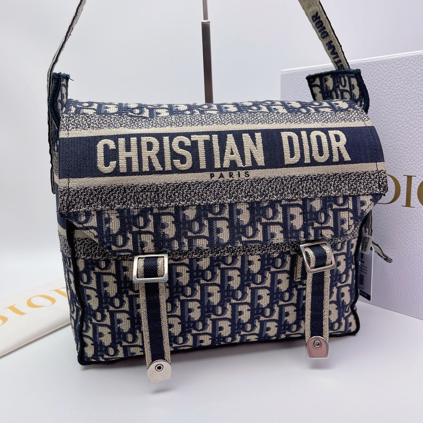 Dior - Oblique - Cloth - Blue - (medium)