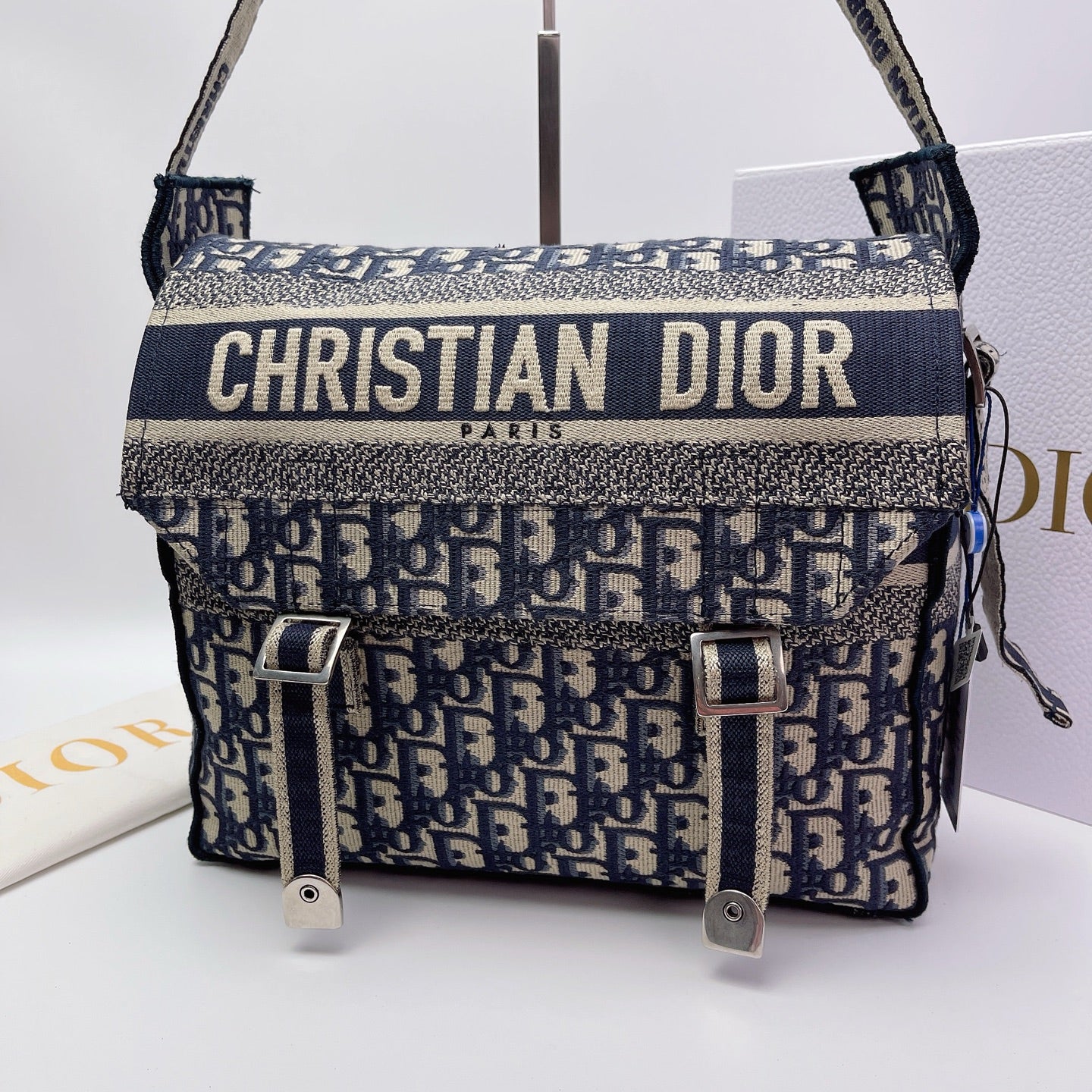 Dior - Oblique - Cloth - Blue - (medium)