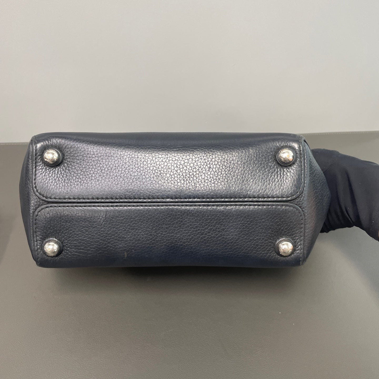 Dior - Open Bar - Leather - Black - (Small)