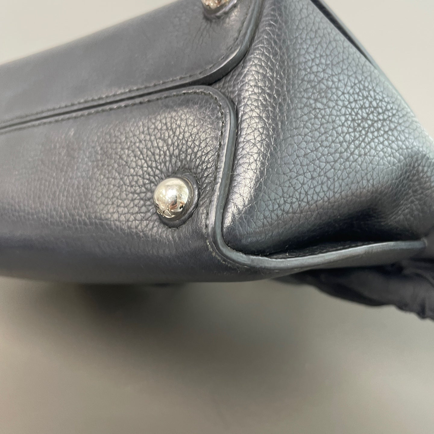 Dior - Open Bar - Leather - Black - (Small)