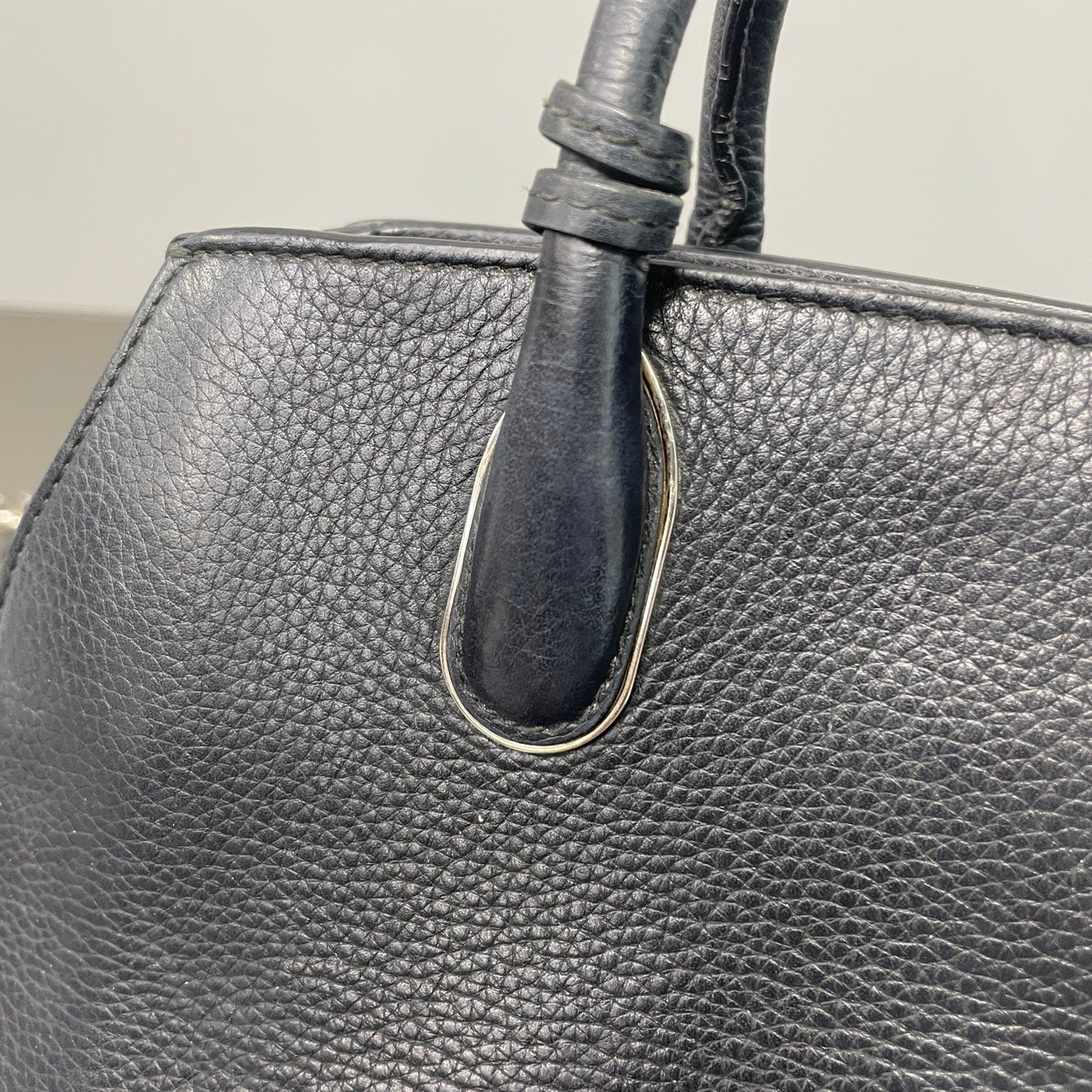 Dior - Open Bar - Leather - Black - (Small)