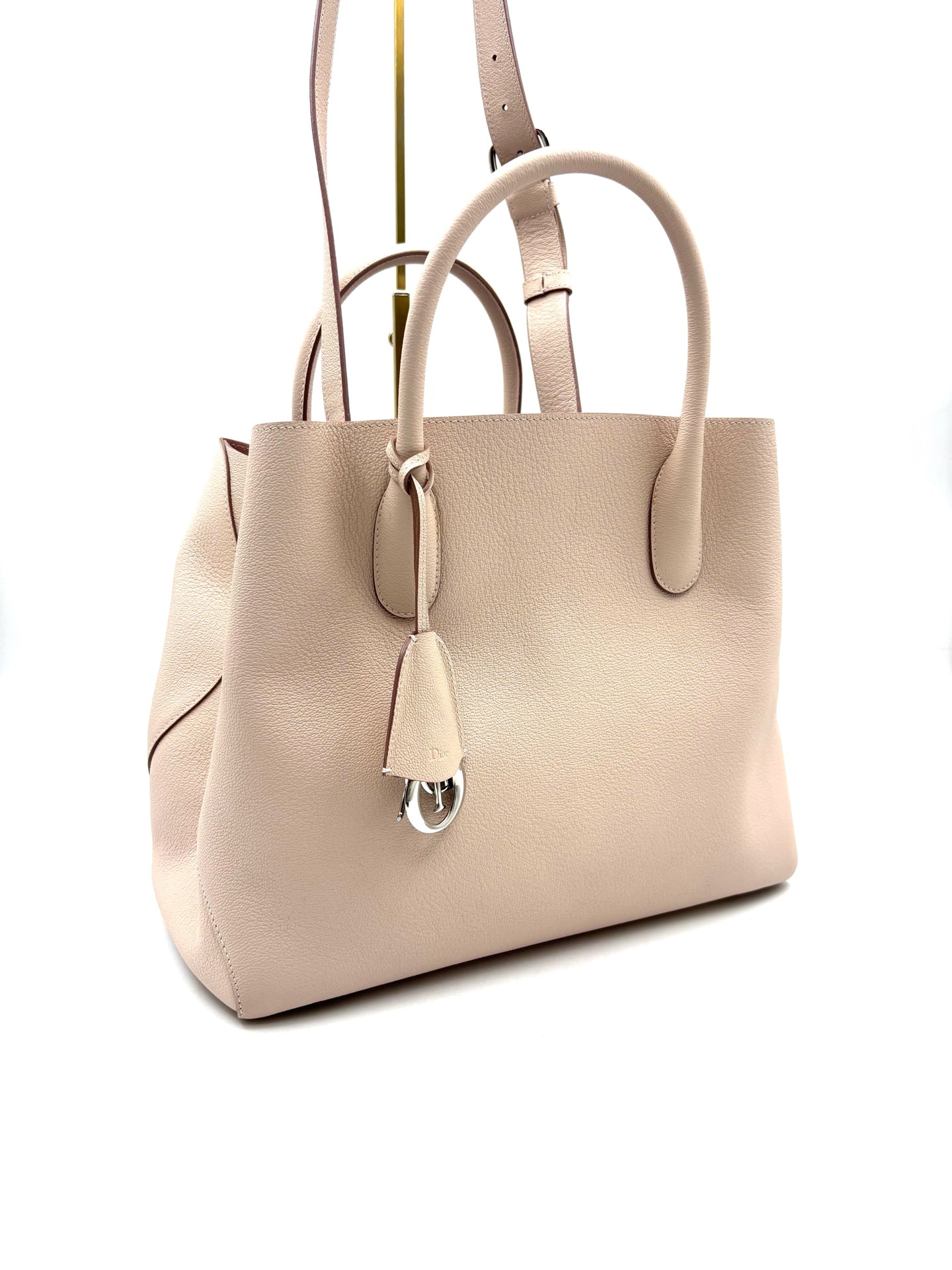 Dior - Open Bar - Leather - Pink - (Large)
