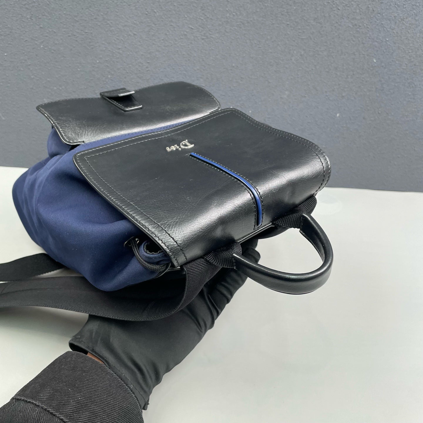 Dior - Other - Canvas and leather - Navy and Black - (medium)