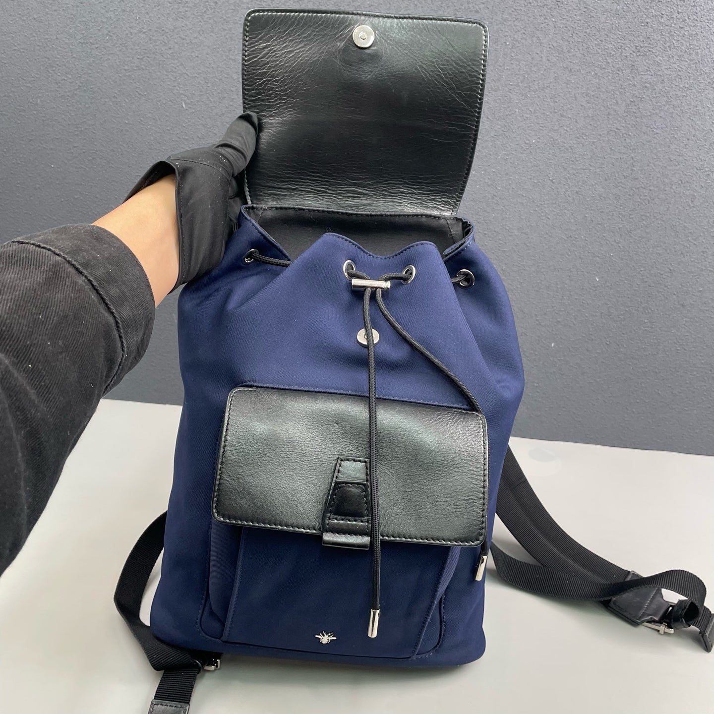 Dior - Other - Canvas and leather - Navy and Black - (medium)