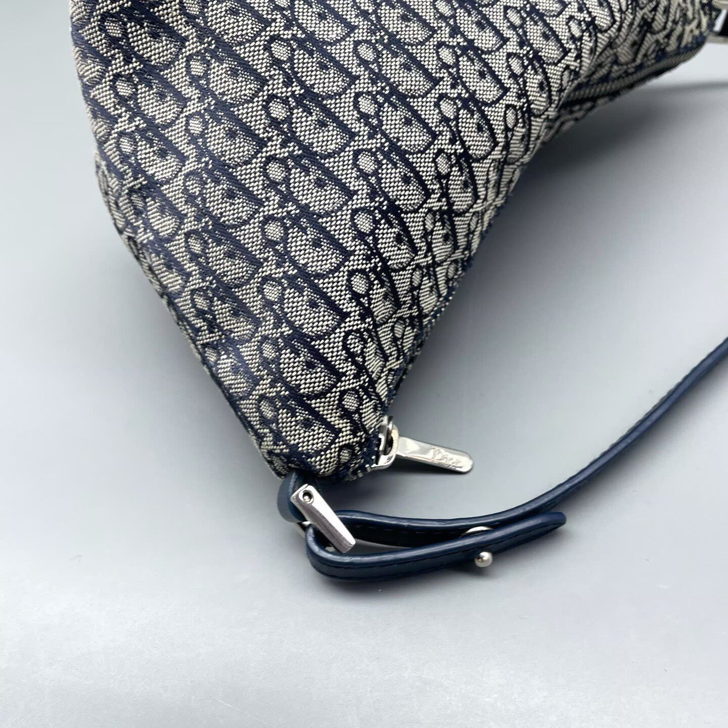 Dior - Other - Canvas with leather trim - Blue and Beige - (mini)