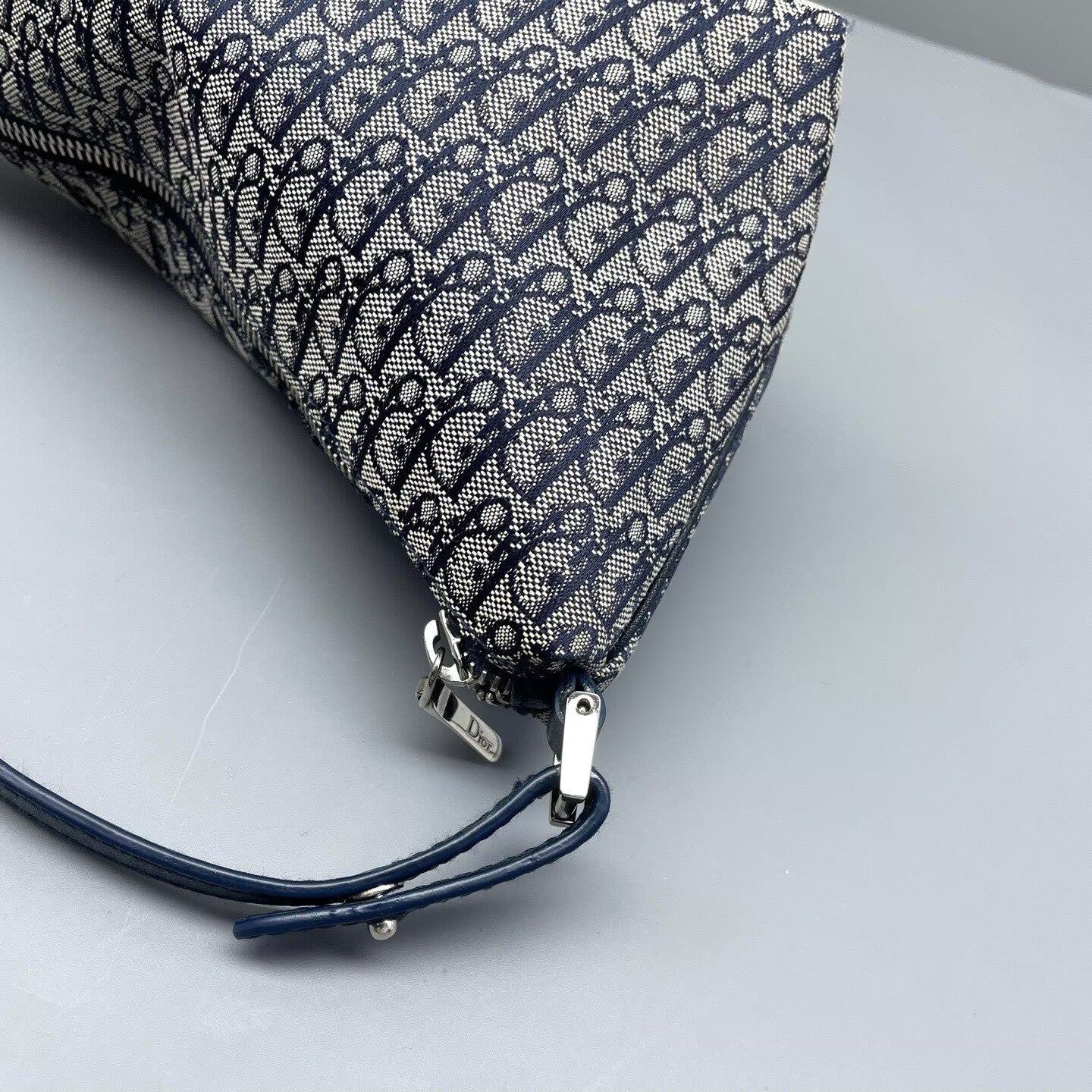 Dior - Other - Canvas with leather trim - Blue and Beige - (mini)