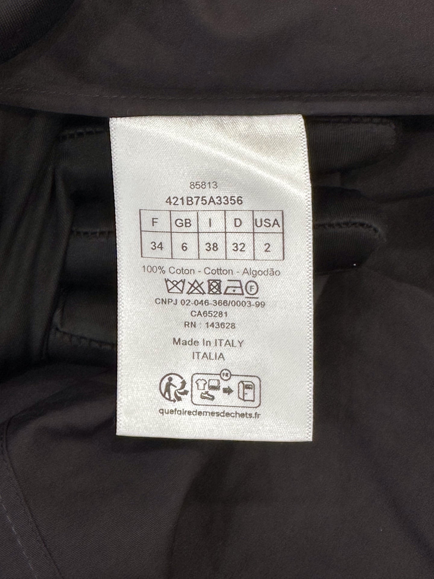 Dior - Other - Cotton - Black - (34)