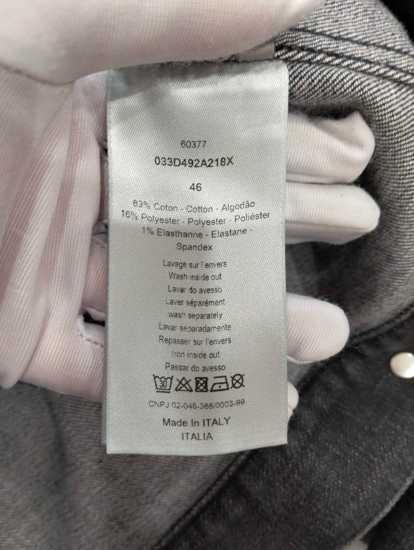 Dior - Other - Cotton - Black - (46)