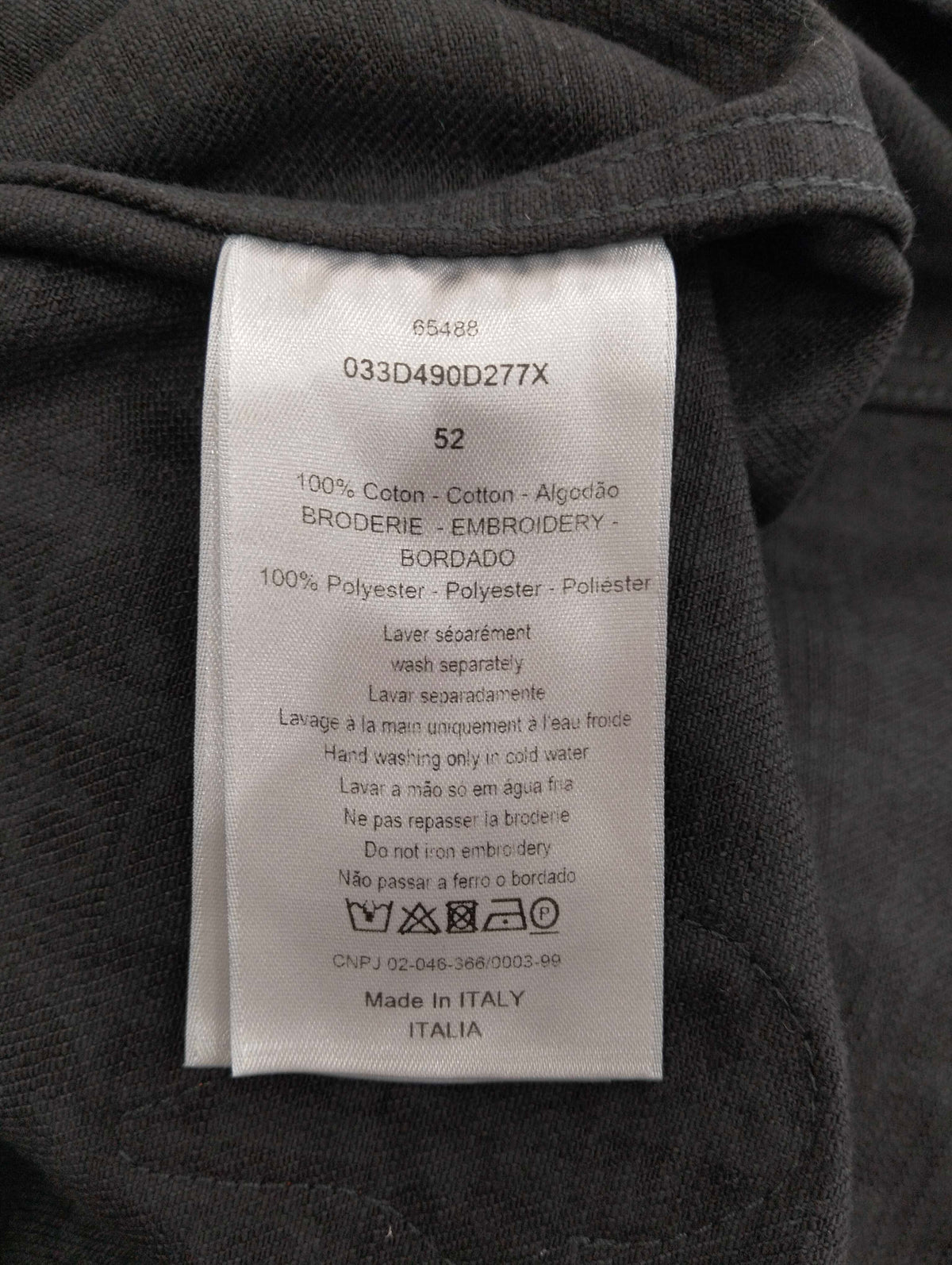 Dior - Other - Cotton - Black - (52)