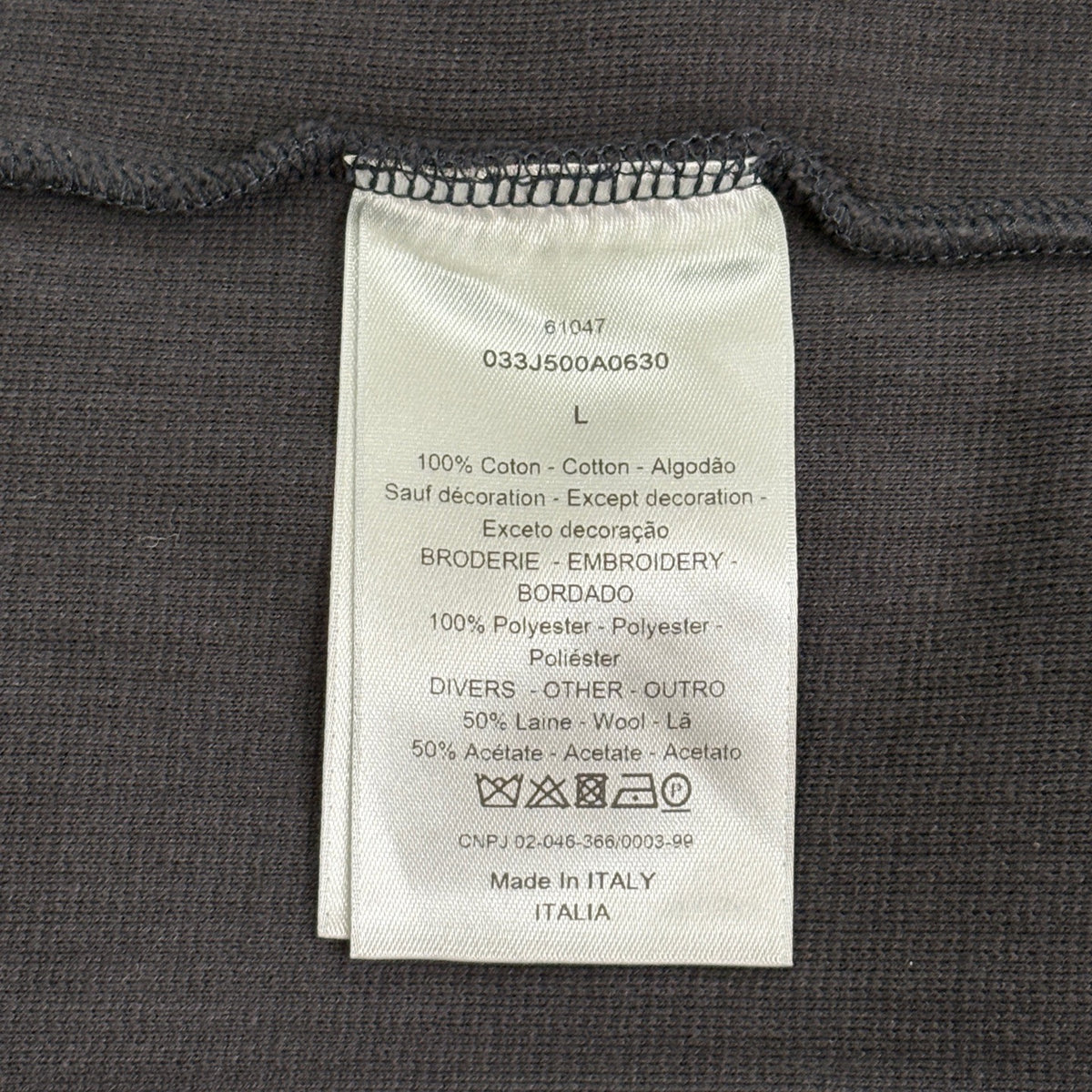 Dior - Other - Cotton - Black - (L)