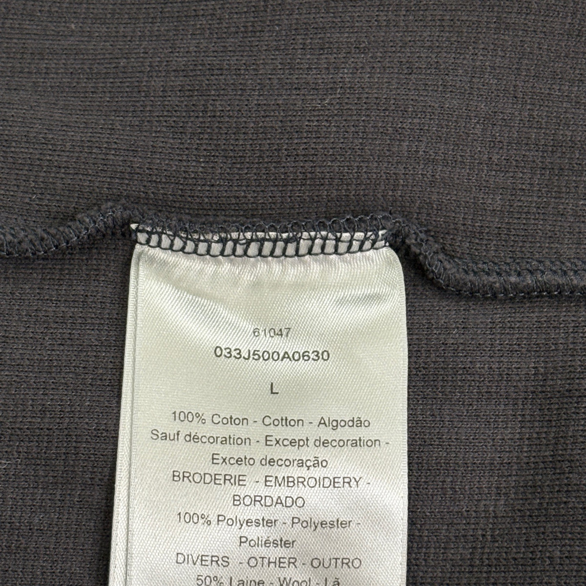 Dior - Other - Cotton - Black - (L)