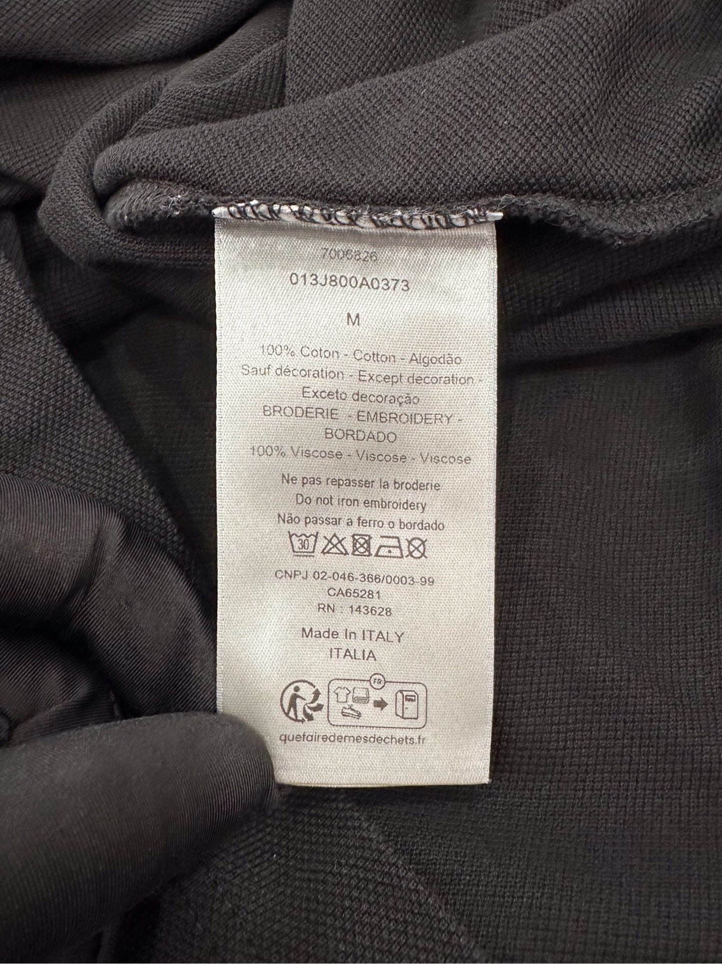 Dior - Other - Cotton - Black - (M)
