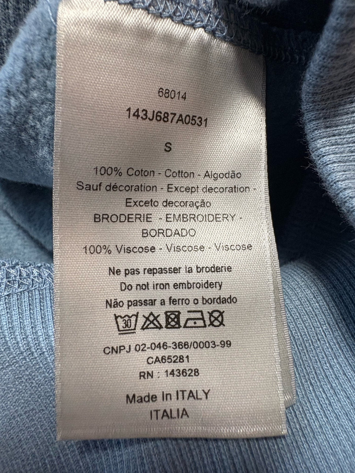 Dior - Other - Cotton - Blue - (S)