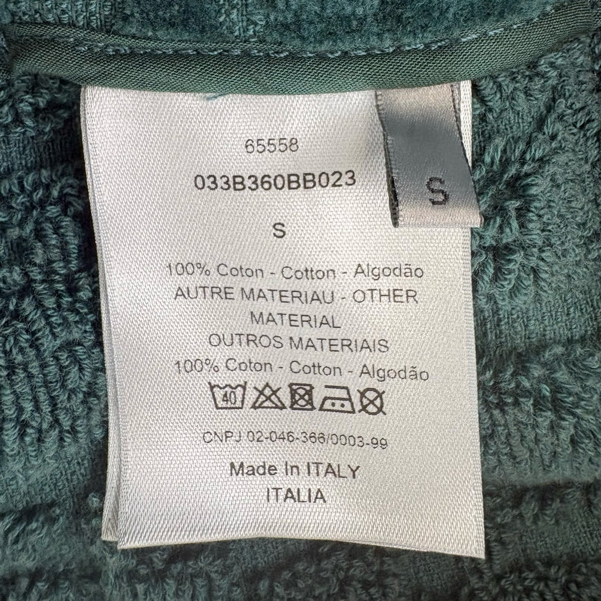 Dior - Other - Cotton - Green - (S)