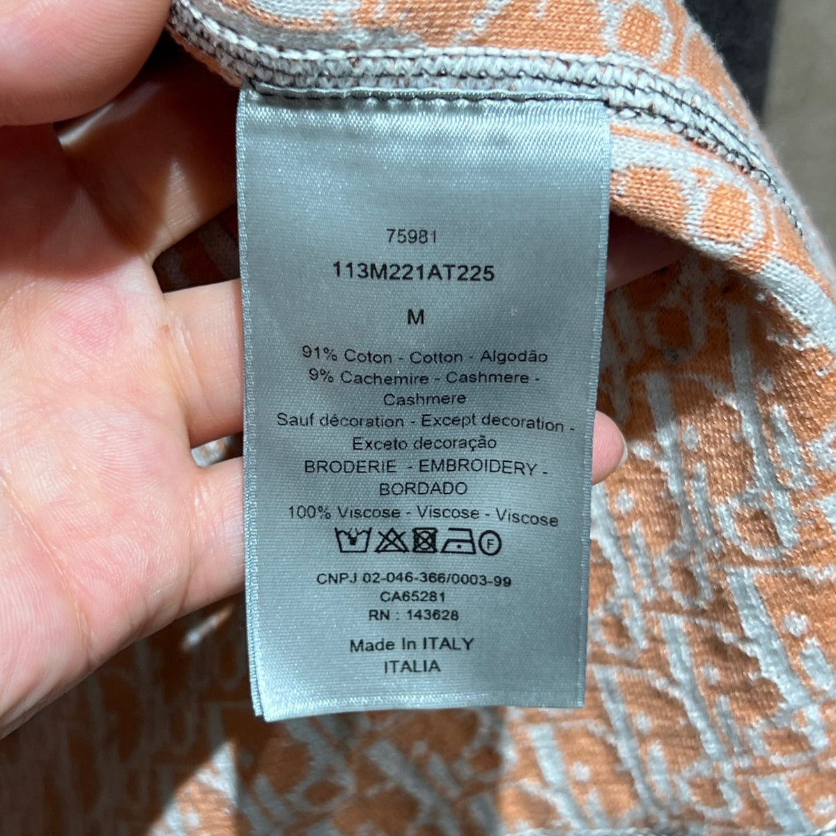 Dior - Other - Cotton - Grey - (M)