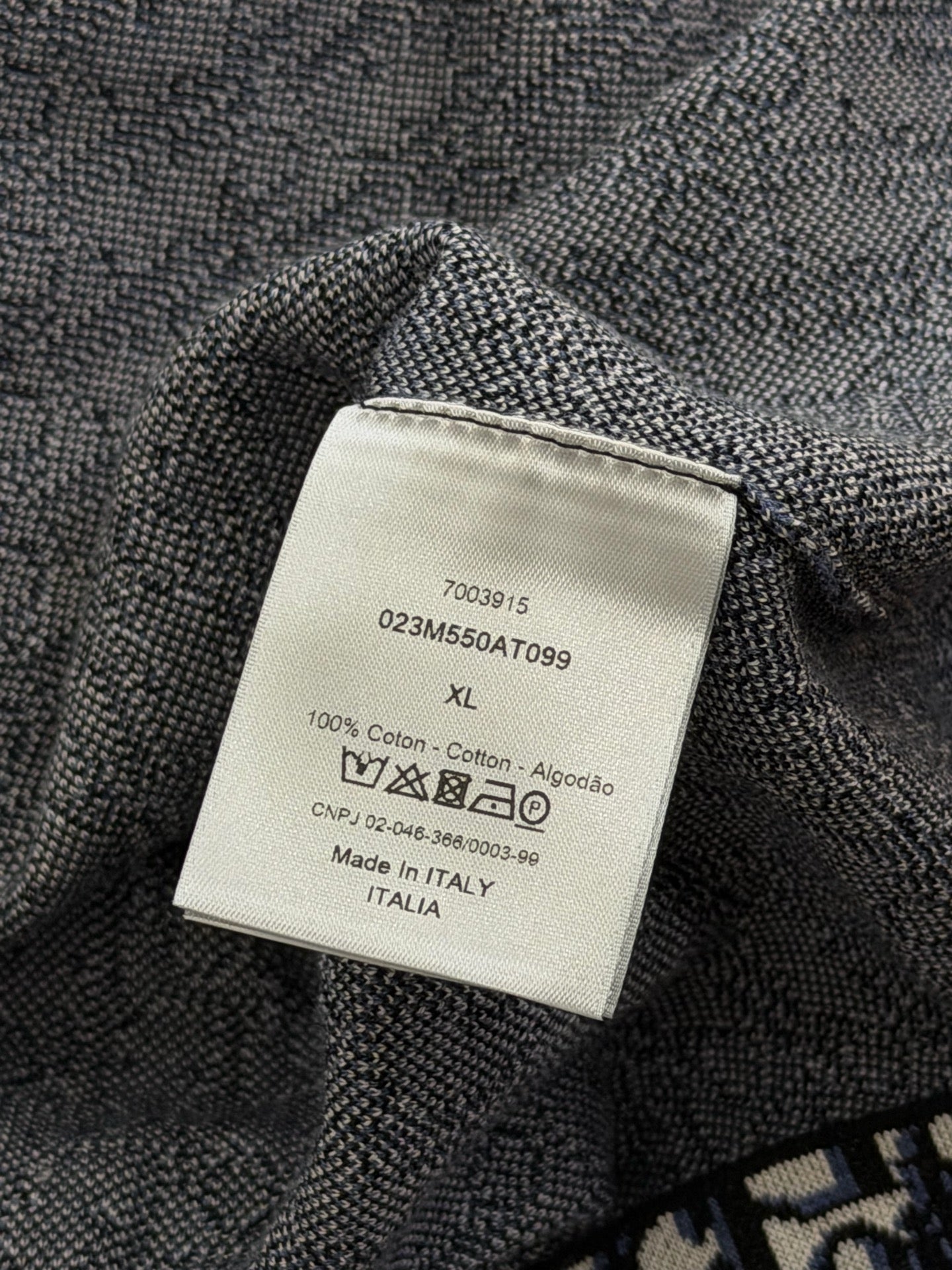 Dior - Other - Cotton - Grey - (XL)