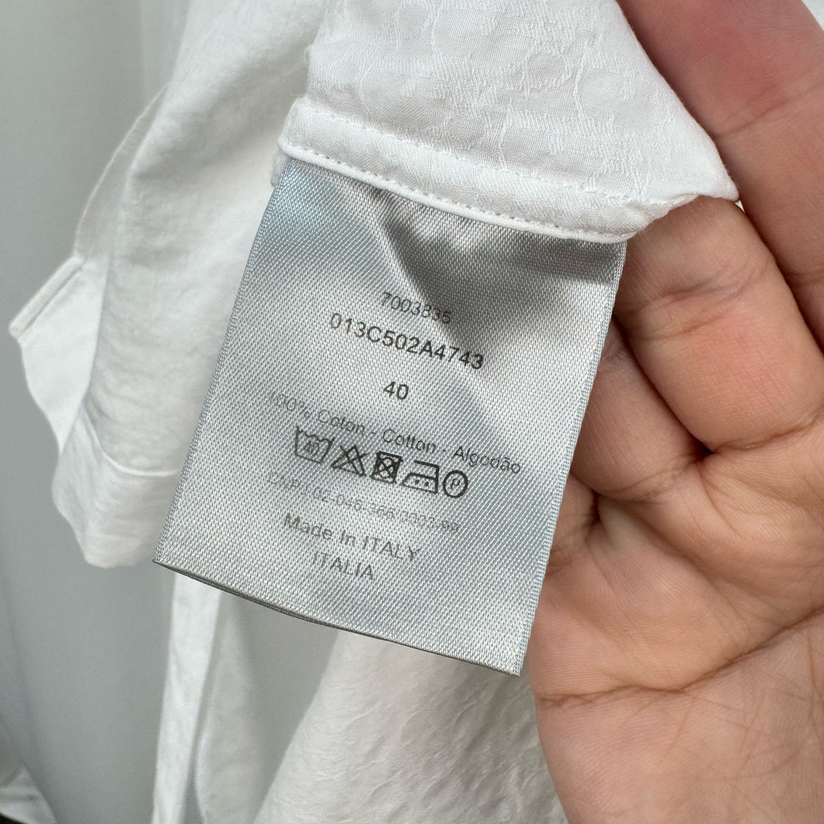 Dior - Other - Cotton - White - (40)