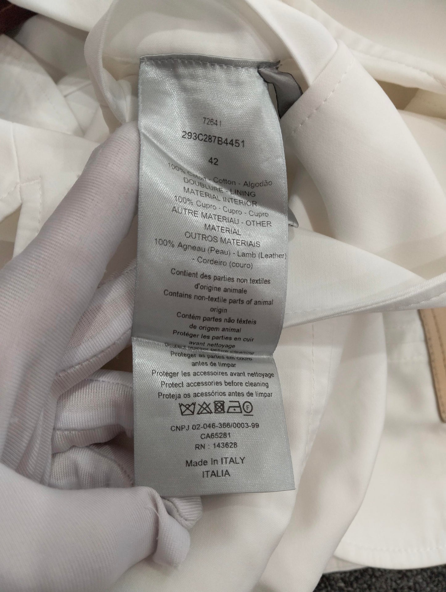 Dior - Other - Cotton - White - (42)