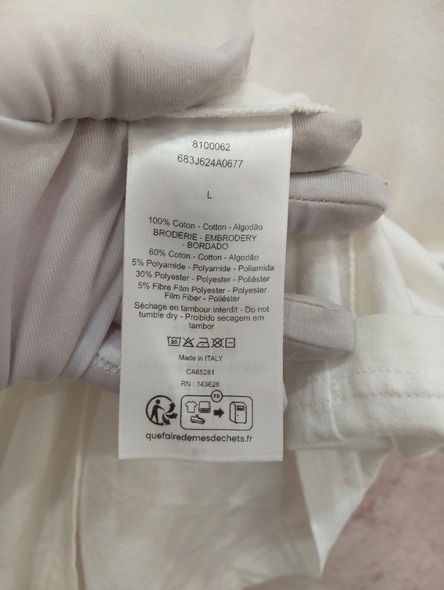 Dior - Other - Cotton - White - (L)