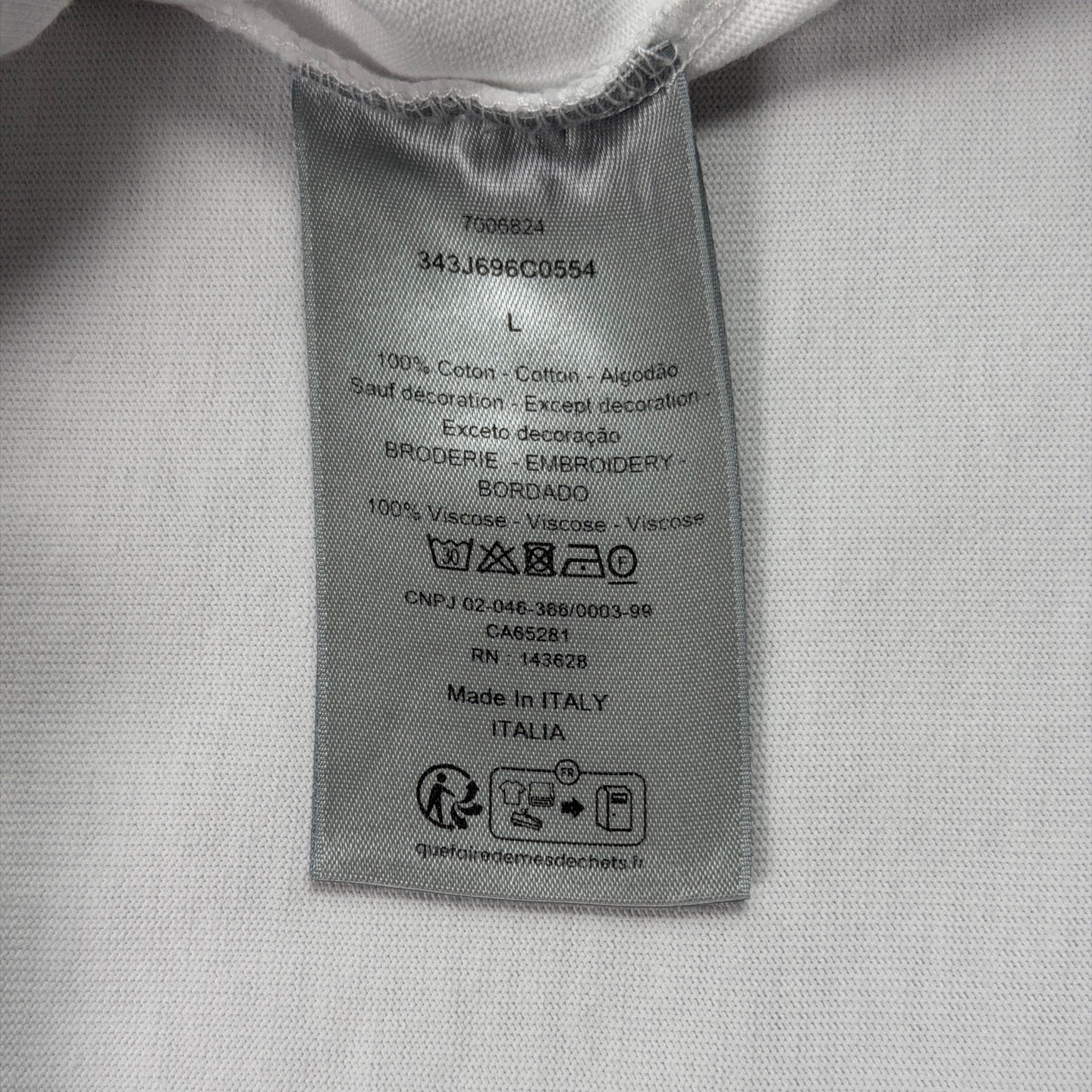 Dior - Other - Cotton - White - (L)