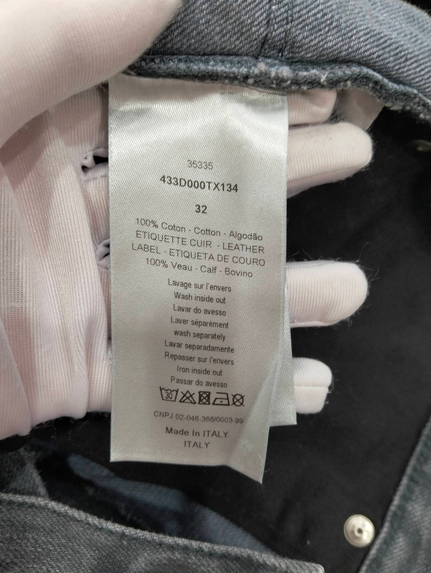 Dior - Other - Denim - Jeans - Grey - (32)
