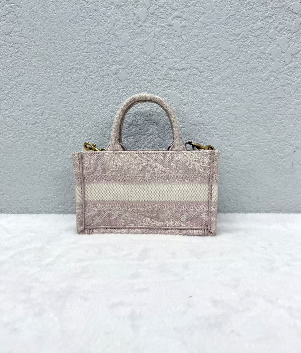 Dior - Other - Embroidered canvas - Pink - (mini)