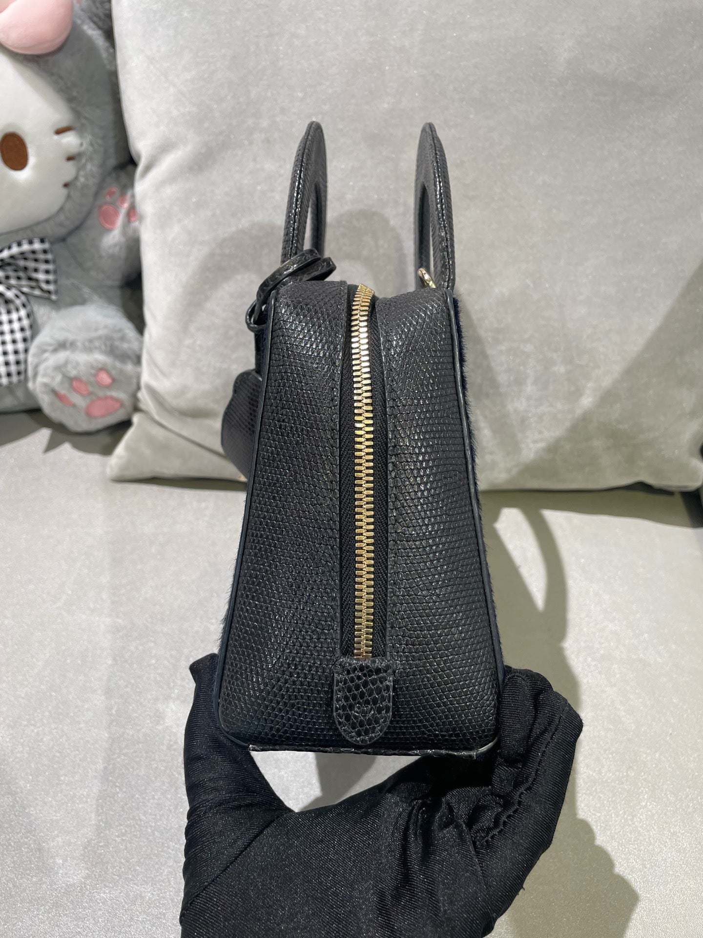 Dior - Other - Exotic leathers - Lizard - Navy - (mini)