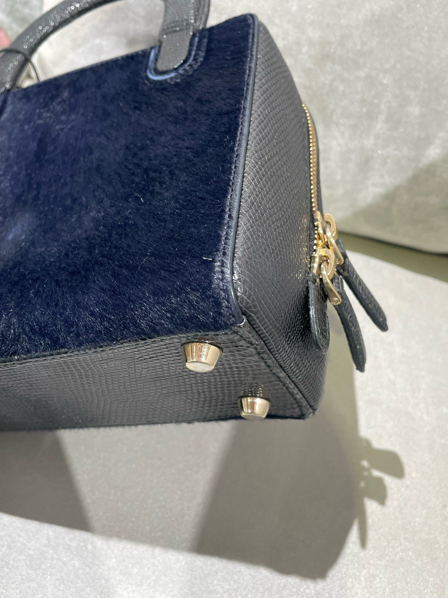 Dior - Other - Exotic leathers - Lizard - Navy - (mini)