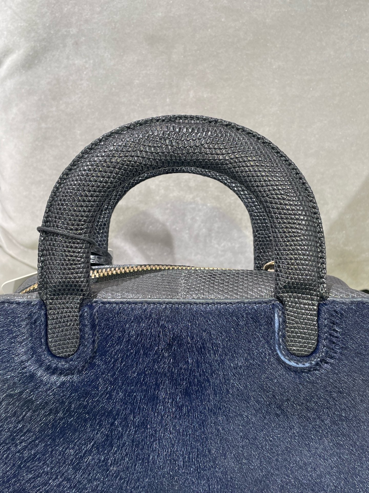 Dior - Other - Exotic leathers - Lizard - Navy - (mini)