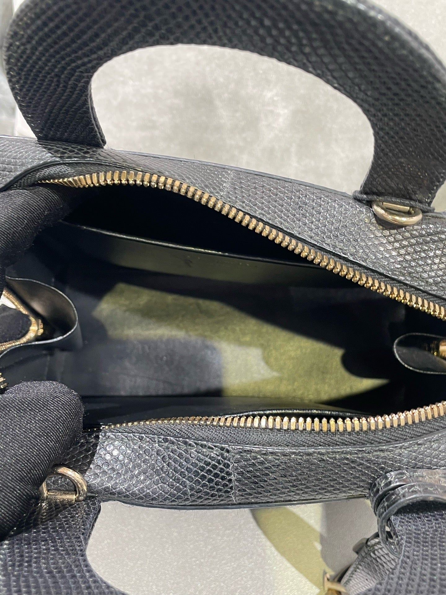 Dior - Other - Exotic leathers - Lizard - Navy - (mini)
