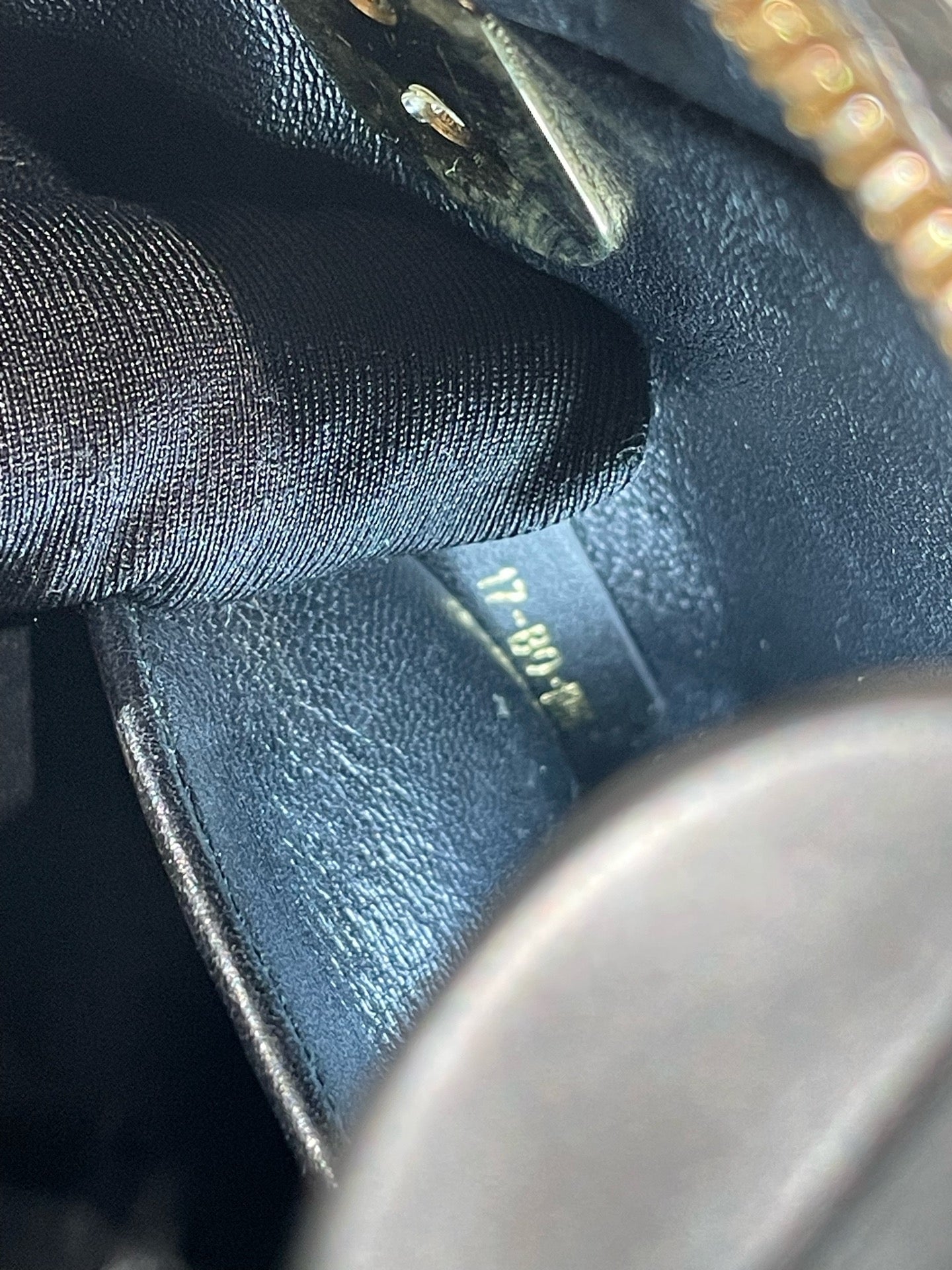 Dior - Other - Exotic leathers - Lizard - Navy - (mini)