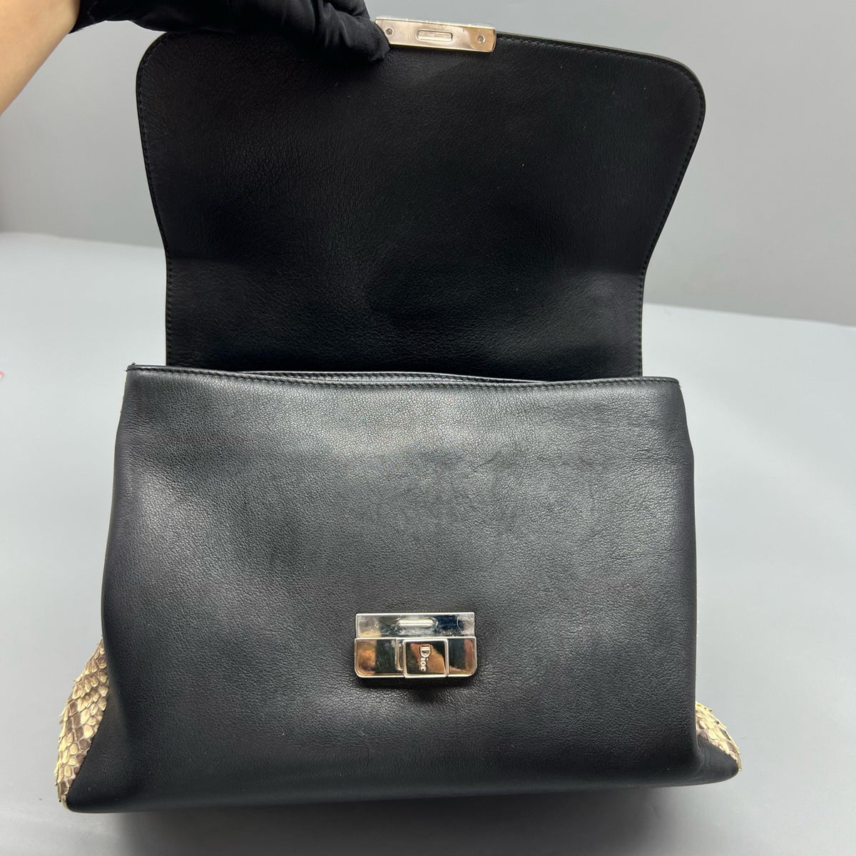 Dior - Other - Exotic leathers - Python - Black