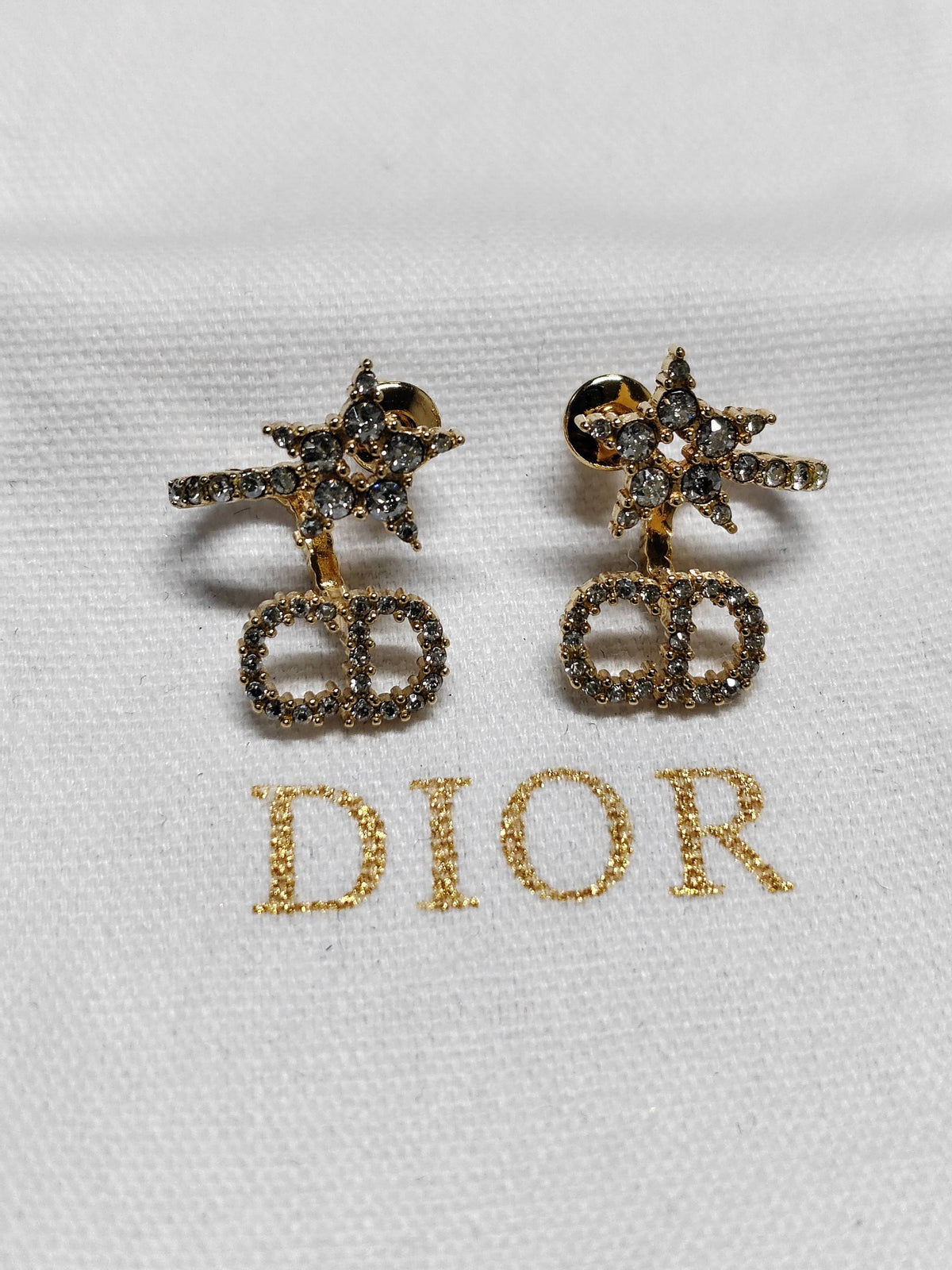 Dior - Other - Gold-tone base metal with crystal embellishments - Gold