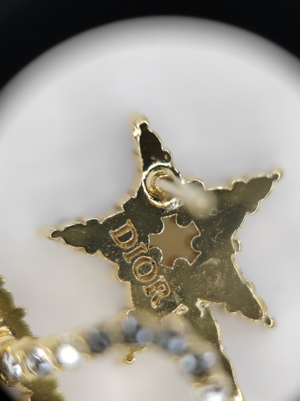 Dior - Other - Gold-tone base metal with crystal embellishments - Gold