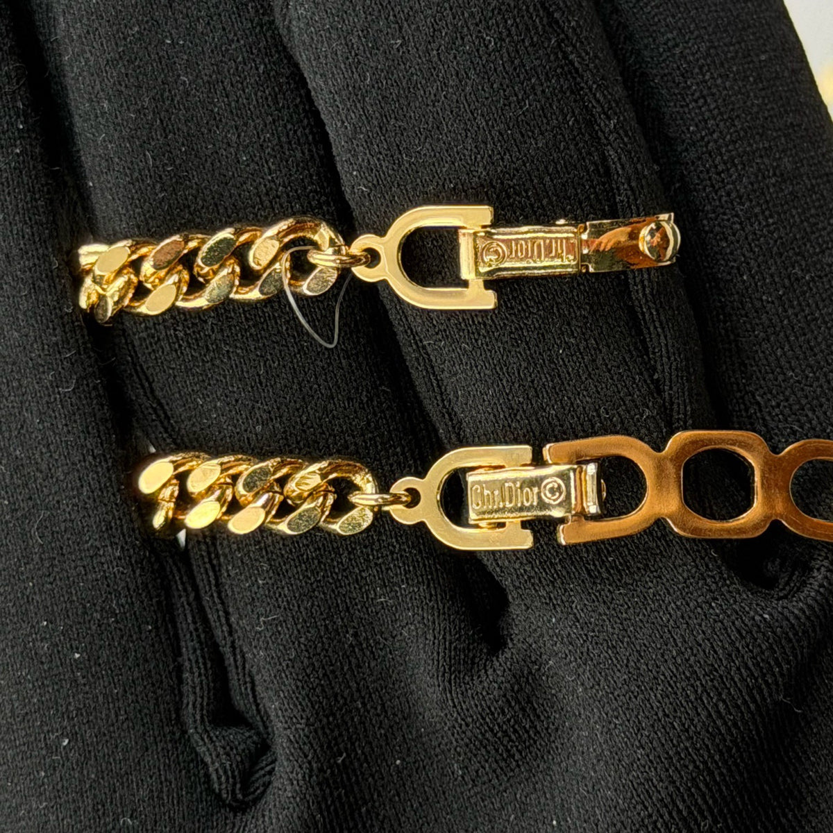 Dior - Other - Gold-tone metal with crystal embellishment. - Gold