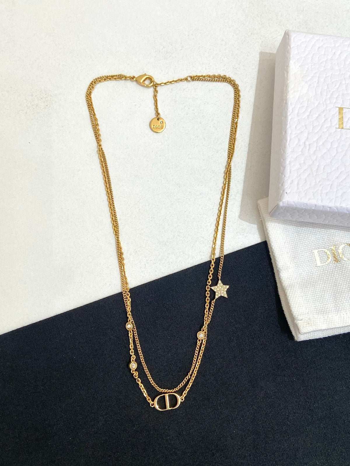 Dior - Other - Gold-tone metal with crystal embellishments - Gold